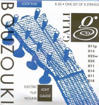 Galli Electric Flat Wound Bouzouki String Set